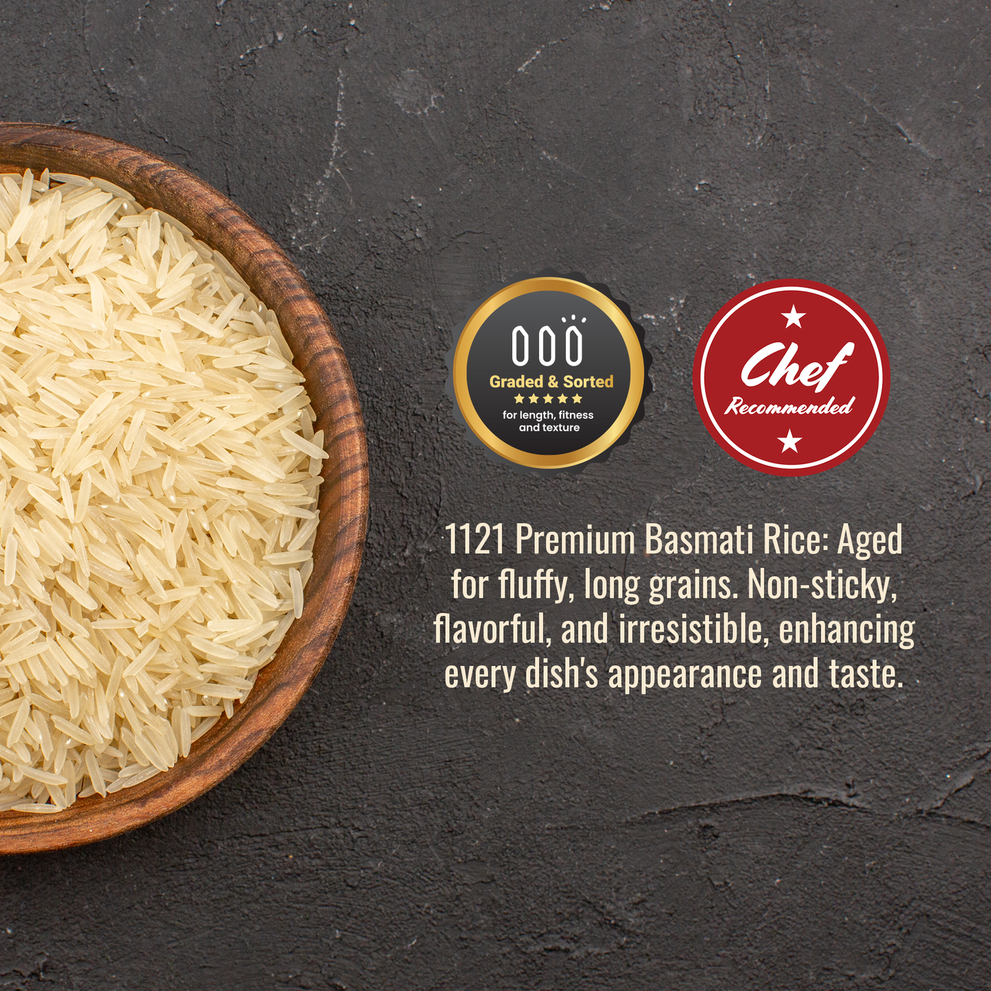 1121 Aromatic Long Grain Basmati Rice