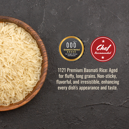 1121 Aromatic Long Grain Basmati Rice